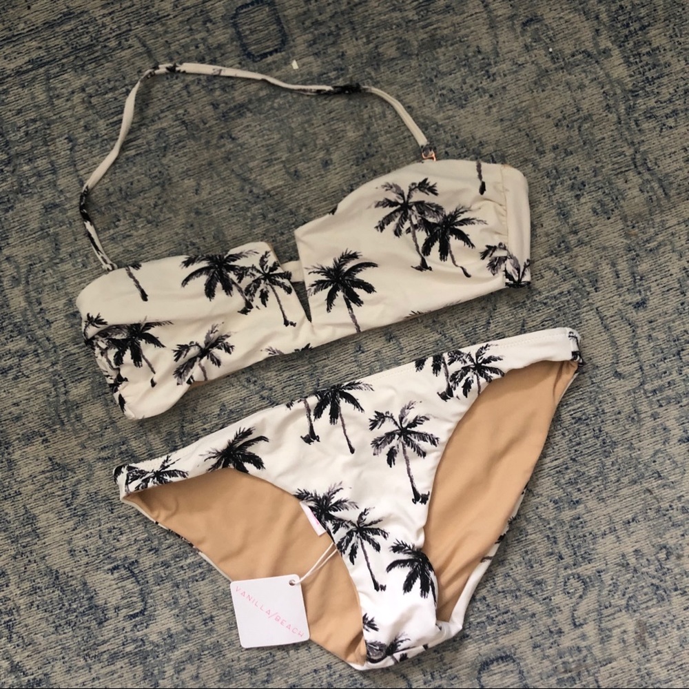 NWT PALM BIKINI